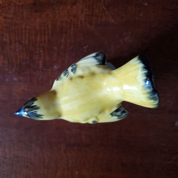 Vintage STANGL Wilson Warbler Yellow Bird Figurine (3597) - Picture 4 of 9